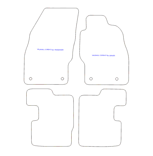 Vauxhall Corsa E Car Mats